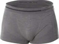 Majtki męskie - Brubeck BX10430 Bokserki męskie COMFORT WOOL ciemnoszary L - miniaturka - grafika 1