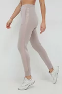 Spodnie damskie - Guess spodnie dresowe damskie kolor fioletowy z aplikacją - miniaturka - grafika 1