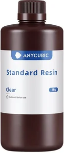 Anycubic Normal UV resin for 3D printer, 1kg, clear 9782 - Filamenty i akcesoria do drukarek 3D - miniaturka - grafika 1