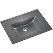 Umywalki - Umywalka konglomeratowa Esse Grey 61 x 46 Axis - miniaturka - grafika 1