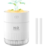 Nawilżacze powietrza - Miniaturowy przenośny nawilżacz powietrza, mały nawilżacz z chłodną mgiełką do roślin, akumulatorowy osobisty nawilżacz powietrza do sypialni, podróży - miniaturka - grafika 1