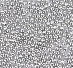 POSYPKA PEREŁKI CUKROWE BŁYSZCZĄCE srebrne 6mm 25g - Dodatki do ciast w proszku - miniaturka - grafika 1