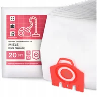 Worki do odkurzaczy - 20x Worek do Odkurzacza Miele Black Diamond Syntetyczny Duży Torba Worki G9 - miniaturka - grafika 1