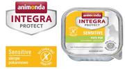Animonda Integra Protect Sensitive dla kota smak indyk tacka 16x100g