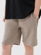 Spodenki damskie - 4F Szorty w kolorze jasnobrązowym - miniaturka - grafika 1