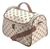 Kosmetyczki, organizery i kuferki - NOBLE - Damska kosmetyczka XXL - Kuferek podróżny GOLD GL003 - miniaturka - grafika 1