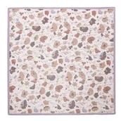 Apaszki i szaliki męskie - Damska apaszka jedwabna wzorzysta różowo - beżowa - miniaturka - grafika 1