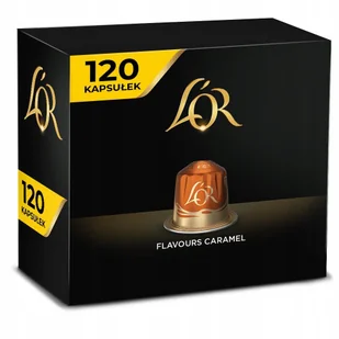 Kapsułki do Nespresso L'OR Caramel 120 szt. - Kawa w kapsułkach i saszetkach - miniaturka - grafika 1