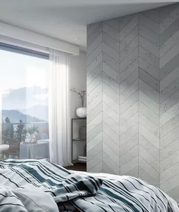 39,5x11,7 cm VT - PB35 (B0 biały złamany) JODEŁKA - Panel dekor beton architektoniczny PRAWY - Elewacje - miniaturka - grafika 1
