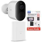 Kamery IP - Imilab Bezprzewodowa Kamera zewnętrzna EC4 + BRAMKA + karta pamięci Sandisk 64GB - miniaturka - grafika 1