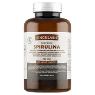 Leki dla diabetyków - SINGULARIS Superior Spirulina, 180kaps. - miniaturka - grafika 1