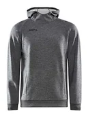 Bluzy męskie - Craft Core Soul Hood M bluza męska, DK GREY MELANGE, XXL - miniaturka - grafika 1