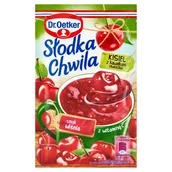 Budyń - Dr Oetker SŁODKA CHWILA KISIEL WIŚNIOWY Z OWOCAMI 31,5G 55533871 - miniaturka - grafika 1