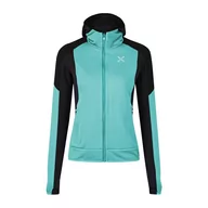 Kurtki damskie - Damska kurtka softshellowa Montura Stretch Color 2 Maglia Woman care blue - M - miniaturka - grafika 1