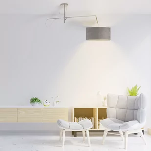 LYSNE Nowoczesny zwis do salonu RIO VELUR 400009V/1 - Lampy sufitowe - miniaturka - grafika 2