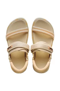 Sandały damskie - Havaianas sandały STREET SHANGHAI damskie kolor biały 4148458.0001 - grafika 1
