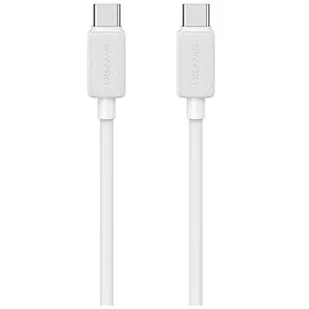 Kabel USB-C - USB-C USAMS KY Series US-SJ691 60W 1 m Biały - Kable USB - miniaturka - grafika 1