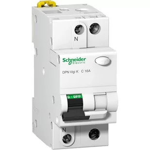 Schneider Electric Wyłącznik różnicowo-nadprądowy kombinowany DPNVigiK-B20-30-AC B 20A 1N-biegunowy 30 mA typ AC A9D22620 A9D22620/SCH - Bezpieczniki elektryczne - miniaturka - grafika 1
