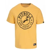 Odzież taktyczna i umundurowanie - PITBULL KOSZULKA Light Weight 170 Basic San Diego CA '25 - Żółta - miniaturka - grafika 1