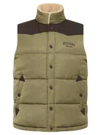 Kamizelki męskie - Mustang Kamizelka Dublin 1016901 Zielony Regular Fit - miniaturka - grafika 1