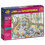 Puzzle - Jumbo Spiele Spiele Jan van Haasteren pojemnik na mydło - puzzle 1000 elementów JUM20053 - miniaturka - grafika 1