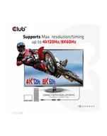 Złącza, przejściówki, adaptery - Club3D Redukcja DisplayPort 1.4/HDMI 4K, aktivní - miniaturka - grafika 1