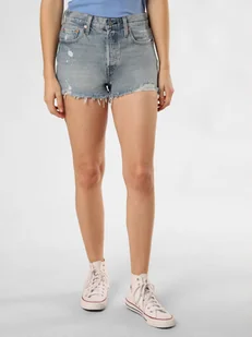 Levi's Damskie szorty dżinsowe - 501 Kobiety Bawełna niebieski jednolity, 26 - Spodenki damskie - miniaturka - grafika 1