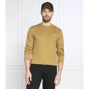 Calvin Klein Longsleeve MICRO LOGO | Slim Fit - Koszulki męskie - miniaturka - grafika 1