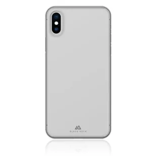 Rock BLACK Ultra Thin Iced" FUTERAŁ GSM DLA iPhone Xs PRZEŹROCZYSTY - Etui i futerały do telefonów - miniaturka - grafika 1