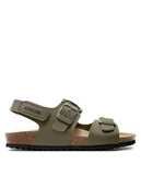 Buty dla chłopców - Geox Sandały J Ghita Boy J358LD 000BC C3009 S Khaki - miniaturka - grafika 1