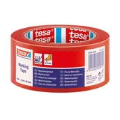 Akcesoria BHP - Taśma ostrzegawcza tesa czerwona 33m x 50mm - miniaturka - grafika 1