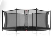 Trampoliny - Berg Trampolina Grand Favorit z siatką zabezpieczającą Comfort schwarz 30.25.65.40 - miniaturka - grafika 1