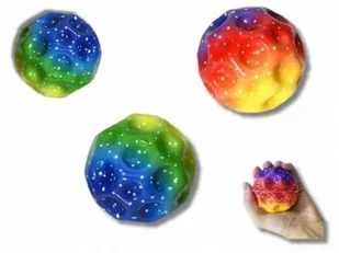Mini Pileczki Dla Dzieci Sensoryczne Kosmiczna Trenczowa Zestaw 2 szt. - Zabawki sensoryczne - miniaturka - grafika 1