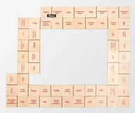 Gry planszowe - Pilch, gra edukacyjna Chemiczne Domino Atom I Cząsteczka - miniaturka - grafika 1