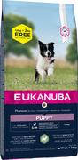 Sucha karma dla psów - Eukanuba Puppy Small & Medium Breed Lamb & Rice 12 kg - miniaturka - grafika 1