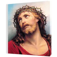 Ikony i obrazy sakralne - Obraz religijny na płótnie Jezus Chrystus Umęczony - miniaturka - grafika 1