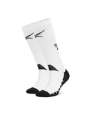 Skarpetki damskie - Reebok Skarpety wysokie unisex R0385-SS24 (1-pack) Biały - miniaturka - grafika 1