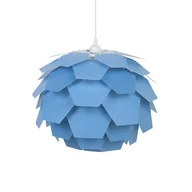 Lampy sufitowe - Beliani Lampa wisząca Lampa wisząca niebieska SEGRE 71642 - miniaturka - grafika 1