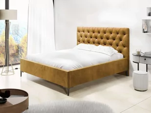 Łóżko tapicerowane 140x200 CALYPSO / kolor do wyboru - Łóżka - miniaturka - grafika 1