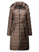 Kurtki damskie - Canadian Peak Płaszcz zimowy "Cabimeak" w kolorze szarobrązowym - miniaturka - grafika 1