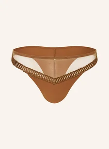 Aubade Stringi Sheer Emotion beige - Majtki damskie - miniaturka - grafika 1