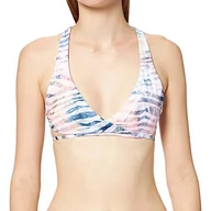Koszulki i topy damskie - Hurley Damski top bikini W zebra kolor Wash Wrap Top Rust Pink L HT1101 - miniaturka - grafika 1