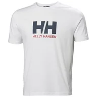 Koszulki męskie - Helly Hansen Męska koszulka z logo HH, biała 2.0, 2XL - miniaturka - grafika 1