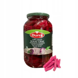 RZEPA MARYNOWANA TURNIP PIKLE BLISKOWSCHODNIE 1200 G DURRA - Pasztet i przetwory mięsne - miniaturka - grafika 1