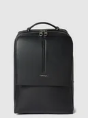 Plecaki - Plecak z imitacji skóry model ‘MEDIAN’ - miniaturka - grafika 1