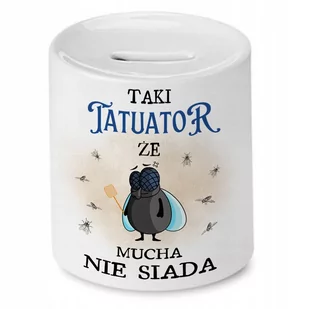 Skarbonka Dla Tatuatora na Urodziny Prezent z Nadrukiem ze Zdjęciem - Skarbonki - miniaturka - grafika 1