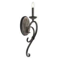 Lampy ścienne - Kinkiet Taulbee - kolor srebrny - KL/TAULBEE1 - miniaturka - grafika 1