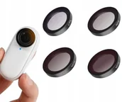 Kamery sportowe - Zestaw Filtrów 5w1 Filtr Cpl Nd8 Nd16 Nd32 Do Insta360 Go 2 / 3 / Go2 / Go3 / Telesin / Is-flt-go3 - miniaturka - grafika 1