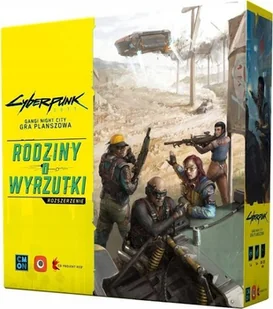 Portal Games Gra Cyberpunk 2077: Rodziny i wyrzutki - Gry planszowe - miniaturka - grafika 1