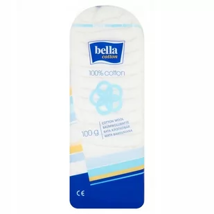 Bella Cotton Wata bawełniana Bella Cotton 100 g - Waciki, płatki i patyczki kosmetyczne - miniaturka - grafika 1